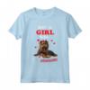 Solo una ragazza che ama gli amanti dei cani di Affenpinschers - Maglietta con Design di Affenpinscher per Donne e Ragazze - Regalo Ideale per Compleanni e Natale
