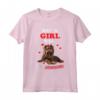 Solo una ragazza che ama gli amanti dei cani di Affenpinschers - Maglietta con Design di Affenpinscher per Donne e Ragazze - Regalo Ideale per Compleanni e Natale