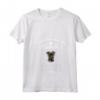 Donna Vorsicht vor dem Herrchen - Camicia Affenpinscher con Collo a V - Regalo per Papà Affenpinscher - T-shirt Natalizia per Amanti dei Cani