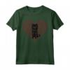 L'Impronta Digitale Amore Affenpinscher Maglietta - Regalo Unico per Amanti dei Cani - T-shirt Divertente Cane Affenpinscher