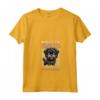 Donna Corridori e Affenpinscher - Maglietta con Collo a V per Amanti della Corsa - Slogan Miles of Smiles