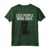 Meno Persona Più Cani Affenpinscher Maglietta - Divertente Design per Amanti dei Cani - Regalo per Introvertiti