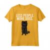Meno Persona Più Cani Affenpinscher Maglietta - Divertente Design per Amanti dei Cani - Regalo per Introvertiti
