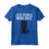 Meno Persona Più Cani Affenpinscher Maglietta - Divertente Design per Amanti dei Cani - Regalo per Introvertiti
