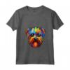 Donna Affenpinscher Testa di Cane Maglietta - Design Colorato per Amanti dei Cani - Camicia con Collo a V per Uomini e Donne