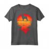 Tramonto Affenpinscher Cane - Maglietta Affenpinscher Art - Regalo per Uomo e Donna - Innamorato degli Affenpinscher