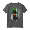 Bandiera Irlandese San Patrizio Affenpinscher Maglietta - Ideale per Amanti degli Affenpinscher e la Celebrazione di San Patrizio