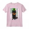 Bandiera Irlandese San Patrizio Affenpinscher Maglietta - Ideale per Amanti degli Affenpinscher e la Celebrazione di San Patrizio