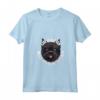 Donna Monkey Terrier Amante - La Vita è Meglio con un Affenpinscher Maglietta con Collo a V - Regalo Divertente per Amanti dei Cani