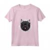 Donna Monkey Terrier Amante - La Vita è Meglio con un Affenpinscher Maglietta con Collo a V - Regalo Divertente per Amanti dei Cani