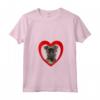 Donna Affenpinscher - Affenpinscher Cane Amante Cuore - Maglietta con Collo a V - Ideale per Regali per Proprietari di Cane