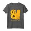 Mamma Cane Girasole - Ape Terrier Affenpinscher Maglietta - Abbigliamento Divertente per Amanti dei Cani Affenpinscher
