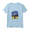 Notte stellata impressionista - Dog Art Affenpinscher Maglietta - Design Van Gogh per Compleanno e Natale