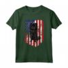 Bandiera Americana Affenpinscher Maglietta - Design Divertente per il 4 Luglio con il Tuo Cane - Ideale per Amanti dei Cani