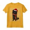 Natale Ugly Christmas Affenpinscher Maglietta - Regalo per Amanti dei Cani - Santa Hat Xmas