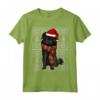 Natale Ugly Christmas Affenpinscher Maglietta - Regalo per Amanti dei Cani - Santa Hat Xmas
