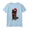 Natale Ugly Christmas Affenpinscher Maglietta - Regalo per Amanti dei Cani - Santa Hat Xmas