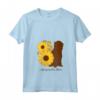 Donna Mamma Cane Girasole - Ape Terrier Affenpinscher Maglietta con Collo a V - Abbigliamento Divertente per Amanti degli Affenpinscher