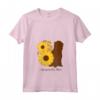 Donna Mamma Cane Girasole - Ape Terrier Affenpinscher Maglietta con Collo a V - Abbigliamento Divertente per Amanti degli Affenpinscher