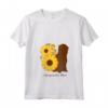Donna Mamma Cane Girasole - Ape Terrier Affenpinscher Maglietta con Collo a V - Abbigliamento Divertente per Amanti degli Affenpinscher