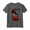 Dogzilla - Divertente Vintage Giapponese Monster Tee Maglietta per Amanti dei Cani - Ideale per Passeggiate con il tuo HapTiger