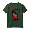 Dogzilla - Divertente Vintage Giapponese Monster Tee Maglietta per Amanti dei Cani - Ideale per Passeggiate con il tuo HapTiger