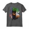 Irlandesa Giorno San Patrizio Affenpinscher Maglietta - Design Divertente per Amanti dei Cani - Ideale per Festeggiare con il tuo Affenpinscher