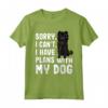 Sorry I Can't I Have Plans With My Affenpinscher Dog - Maglietta Divertente per Amanti dei Cani Affenpinscher - Regalo Perfetto per Chi Ama i Cani