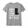 Sorry I Can't I Have Plans With My Affenpinscher Dog - Maglietta Divertente per Amanti dei Cani Affenpinscher - Regalo Perfetto per Chi Ama i Cani