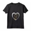 Donna Affenpinscher - Affenpinscher Cane Amante Cuore - Maglietta con Collo a V per Mamma Affenpinscher - T-shirt Natalizia per Proprietari di Affenpinscher