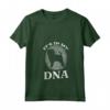 Donna Affenpinscher DNA Fingerprint - Cane Affenpinscher Maglietta con Collo a V - Regalo per Amanti Affenpinscher