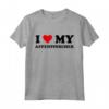 I Heart Dog Dad Mom - Maglietta Amo Affenpinscher - Perfetta per Feste e Regali agli Amanti dei Cani
