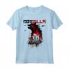 HapTiger Dogzilla - Divertente Vintage Giapponese Mostro Maglietta per Amanti degli Animali - Ideale per Regali Originali