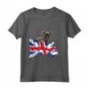 HapTiger Affenpinscher Maglietta - Dog Lover T-shirt for United Kingdom Fans - Cute Puppy Apparel