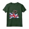 HapTiger Affenpinscher Maglietta - Dog Lover T-shirt for United Kingdom Fans - Cute Puppy Apparel