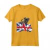 HapTiger Affenpinscher Maglietta - Dog Lover T-shirt for United Kingdom Fans - Cute Puppy Apparel
