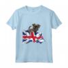 HapTiger Affenpinscher Maglietta - Dog Lover T-shirt for United Kingdom Fans - Cute Puppy Apparel