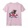 HapTiger Affenpinscher Maglietta - Dog Lover T-shirt for United Kingdom Fans - Cute Puppy Apparel
