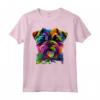 Colorato Affenpinscher, simpatico cucciolo amante dei cani, nero Maglietta - Design unico per gli amanti degli Affenpinscher e dei cani felici