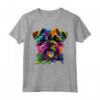 Colorato Affenpinscher, simpatico cucciolo amante dei cani, nero Maglietta - Design unico per gli amanti degli Affenpinscher e dei cani felici