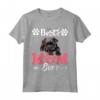 Best Dog Affenpinscher Mom Ever - Maglietta per Donne Amanti degli Affenpinscher - Regalo Ideale per la Festa della Mamma o Compleanno