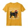 Merry Christmas - Ornamento di Babbo Natale Affenpinscher Maglietta per Amanti dei Cani - Ideale Regalo per le Festività