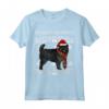 Merry Christmas - Ornamento di Babbo Natale Affenpinscher Maglietta per Amanti dei Cani - Ideale Regalo per le Festività