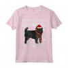 Merry Christmas - Ornamento di Babbo Natale Affenpinscher Maglietta per Amanti dei Cani - Ideale Regalo per le Festività