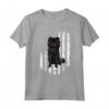 Bandiera Americana Bianco Affenpinscher Maglietta - Ideale per il 4 Luglio - Regalo per Cani Patriotico