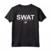 SWAT Shirt - Maglietta Unità Speciale Polizia con Logo USA - Ideale come Regalo per Fan delle Forze Speciali e FBI
