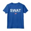 SWAT Shirt - Maglietta Unità Speciale Polizia con Logo USA - Ideale come Regalo per Fan delle Forze Speciali e FBI