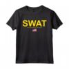 SWAT Shirt - Maglietta Unità Speciale della Polizia con Logo USA - Ideale per Regali Compleanno, Natale o Festa del Papà