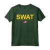 SWAT Shirt - Maglietta Unità Speciale della Polizia con Logo USA - Ideale per Regali Compleanno, Natale o Festa del Papà