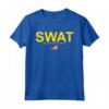 SWAT Shirt - Maglietta Unità Speciale della Polizia con Logo USA - Ideale per Regali Compleanno, Natale o Festa del Papà